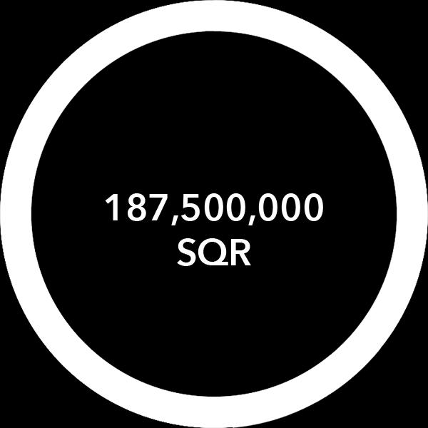 토큰분배토큰판매 : 75,000,000 SQR (40%) 토큰판매종료시, 판매되지않은모든토큰은소거됩니다. Squeezer 플랫폼 : 56,250,000 SQR (30%) 플랫폼운영이행을위해예약이필요합니다.