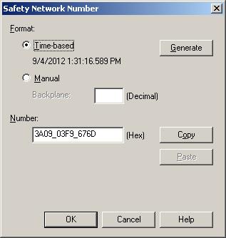 제 6 장 안전어플리케이션개발 3. 을클릭해 Safety Network Number ( 안전네트워크번호 ) 대화상자를엽니다. 4. 생산자컨트롤러의 SNN 을복사합니다. 5.