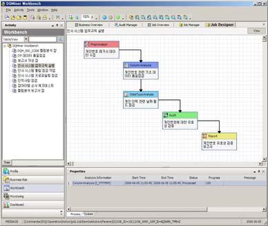 5. 주요기능 _ 데이터품질관리 3 DQ Workbench: