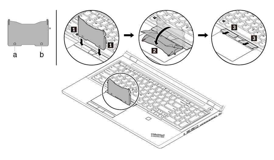 참고 : 코인셀배터리를교체하고 ThinkPad Setup 프로그램에서시스템날짜및시간을다시설정해야합니다. "Date/Time 메뉴 " 66 페이지를참고하십시오. 키보드교체 시작하기전에 " 중요안전수칙 " v 페이지의내용을읽고다음지시사항을인쇄하십시오. 키보드를분리하려면다음과같이하십시오. 1.