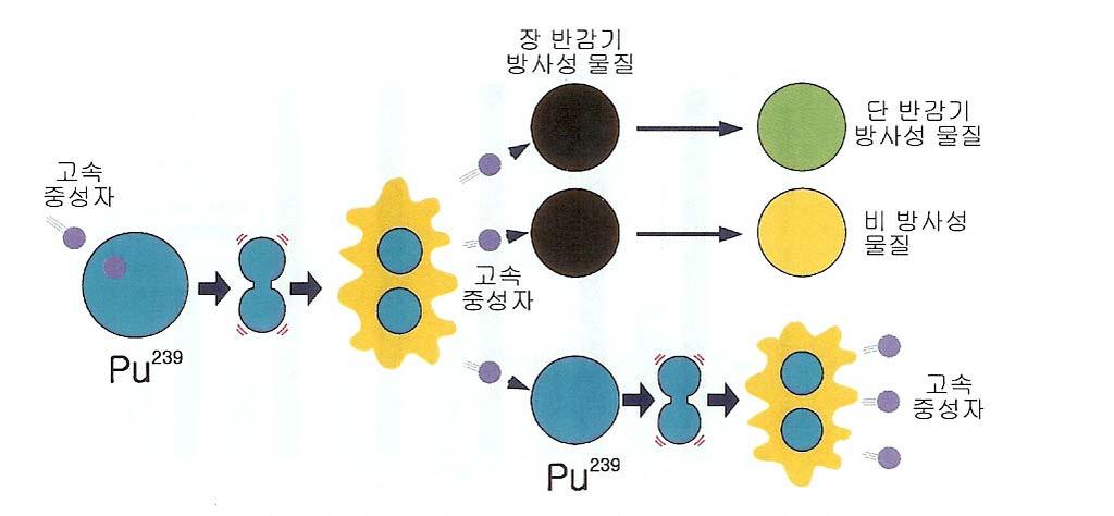 또한고속중성자는핵분열단면적과산란단면적이아주작아서노심외부로쉽게누출되는경향이있으므로고속중성자에대한핵연료임계량은열중성자에비해상당히크다.