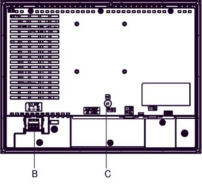 각부의명칭과기능 GP-4600 시리즈각부의명칭 방향정면도 GP-4600 시리즈 후면도 밑면도 B I H G F E D 각부 명칭 내용 A 상태 LED *1 B 전원입력단자대 (AC 종류 ), 전원커넥터 (DC 종류 ) - C SD 카드액세스 LED *2 SD 카드가삽입되면, 이 LED 가점등됩니다.