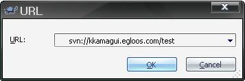 #sally=sallyssecret kkamagui = kkamagui 위와같이 ID = Password 의형태로입력한뒤저장하면된다. 3. 간단한서브버전 (Subversion) 서버테스트 테스트방법은간단하다.