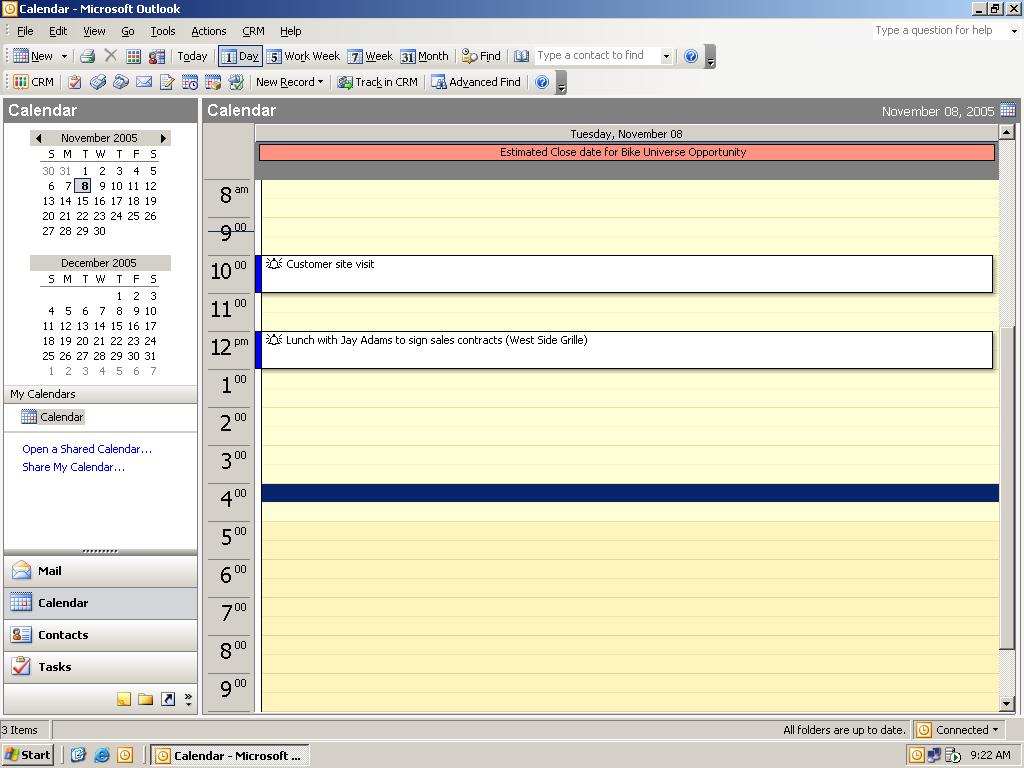 Enhanced Outlook Synchronization Enhanced Outlook Synchronization: Microsoft CRM enhanced Outlook synchronization ensures that your Microsoft CRM system and Microsoft Outlook are always in-sync.