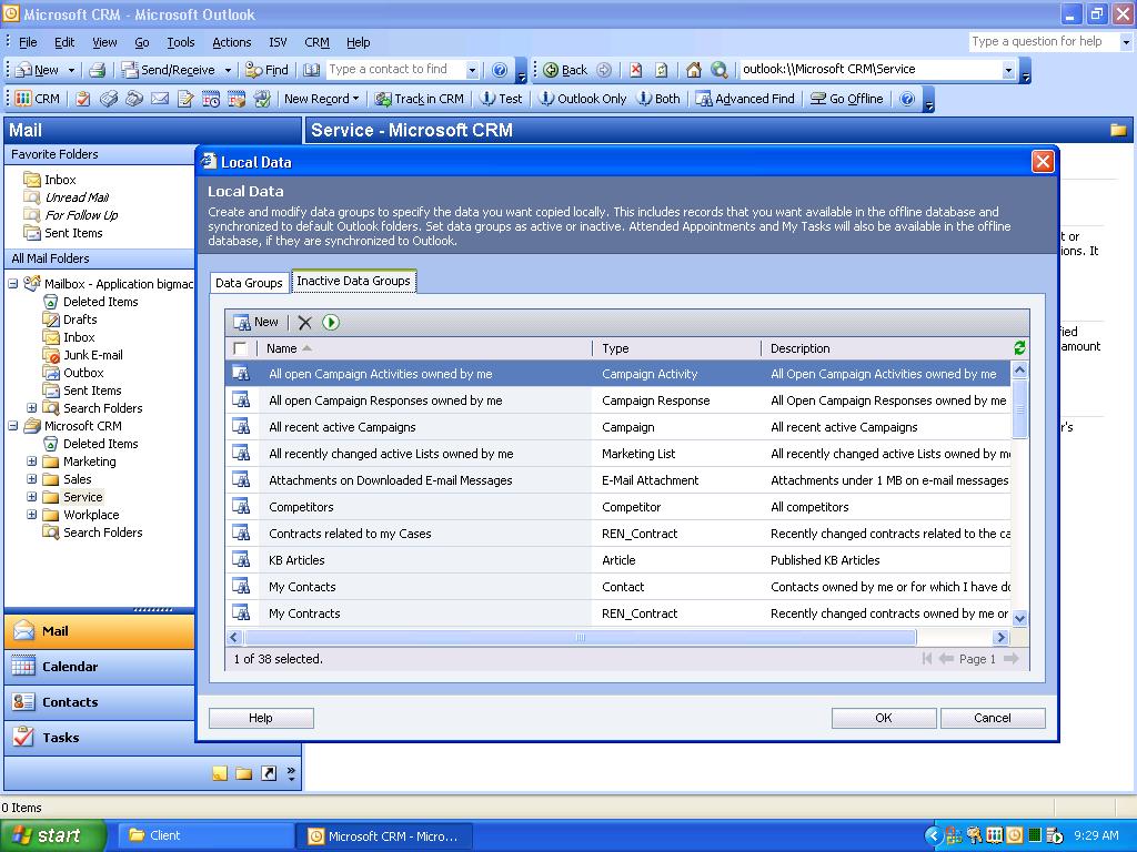 Enhanced Offline Synchronization Enhanced Offline Synchronization: Microsoft CRM enhanced Offline synchronization enables business users to define personalized data filters for synchronizing to your