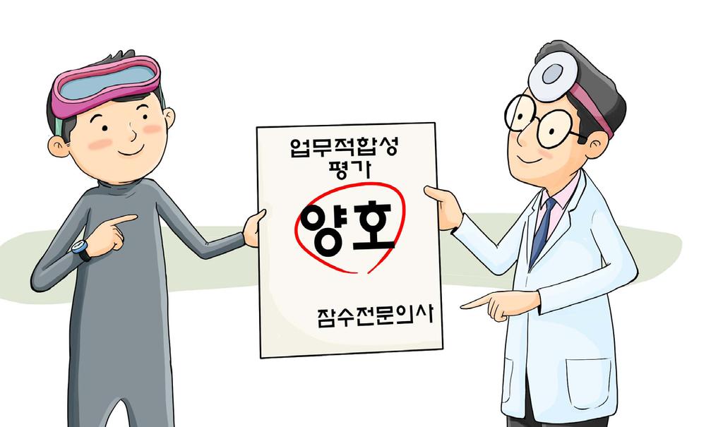 잠수작업은상당한체력소모를동반하며불규칙한작업시간과식사등으로피로가누적되기쉽다. 또한작업이해상에서이루어지기때문에휴게공간이제대로마련되어있지않아피로회복을위한적절한휴식을취하기어려운현실이다.