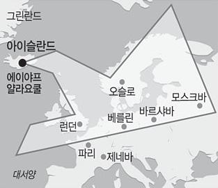 국토해양부 (2010) 에따르면우리나라의유럽노선은그동안여객약 30,000명, 화물은 4,060톤운송에차질을빚었고특히화물의경우하루평균 2천 8백만달러어치의수출품차질이발생하는것으로발표