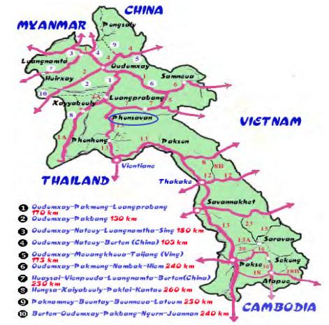 제 2 장라오스비엔티안일반현황및계획 17 자료 : Oraboune, Syviengxay(2012), Industrial Readjustment in Lao PDR: Toward 2020, in Industrial Readjustment in the Mekong River Countries: Toward the AEC, edited by Yasushi