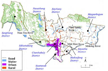 Master Plan Study in Vientiane Capital,