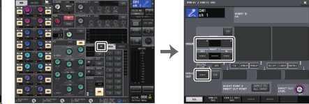 INPUT 채널을다이렉트출력 INPUT 채널의신호는 I/O 디바이스의 OUTPUT 단자, 임의의 OMNI OUT 단자또는임의의슬롯의아웃풋채널에서다이렉트출력할수있습니다. 1. 페이더뱅크섹션의뱅크셀렉트키와톱패널의 [SEL] 키를사용하여, 다이렉트출력하고싶은 INPUT 채널을선택한다. 2.