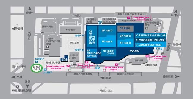 01. 주차안내 SECTION 4 전시회관련서비스 01. 주차안내 02. 기타서비스 ( 연락처 ) ( 숙박, 편의시설등 ) 가. 전시준비및철거기간중 작업용화물차량무료주차서비스 전시품반입 ( 출 ) 과장치 / 철거공사를시행하는기간동안에, 참가단체및공사업체의주차불편을 해소하기위해전시장화물로딩록으로진입하는작업용화물차량에한해서만무료주차를할수 있는서비스를제공합니다.