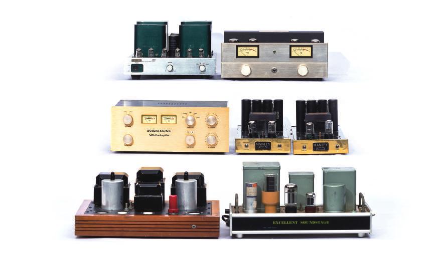 27 개인자작품 (Dukane 외 ), Manley 외 (14pcs) 28 McIntosh (8pcs) Spark 550 300B PP Power-Amp (stereo) 개인자작품 Dukane 1B665A / 1C665A Pre-Amp Replica Golden Tube Audio 6L6 PP