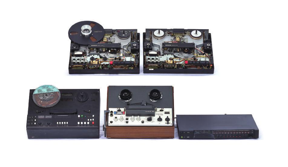 65 Studer 외 (7pcs) 66 Braun, UHER 외 (5pcs) Studer A807 Reel-Dech