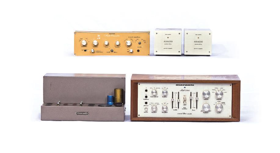 6 Marantz (4pcs) 7 Marantz (4pcs) 1120 Int-Amp SA-1 CD Player 8B Power-Amp (stereo) 15