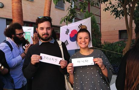 Cartel Conferencia Participantes del Festival de Corea VIII Semana de Corea: