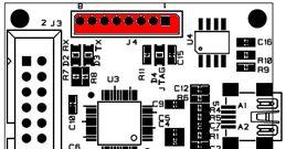 간략화된 JTAG 커넥터 J4 그림 5 J4 커넥터위치 표준 JTAG 커넥터는신호의안전한전달을위해신호선사이에 GND 신호를배치하는바람에상대적으로큰공간을차지합니다.