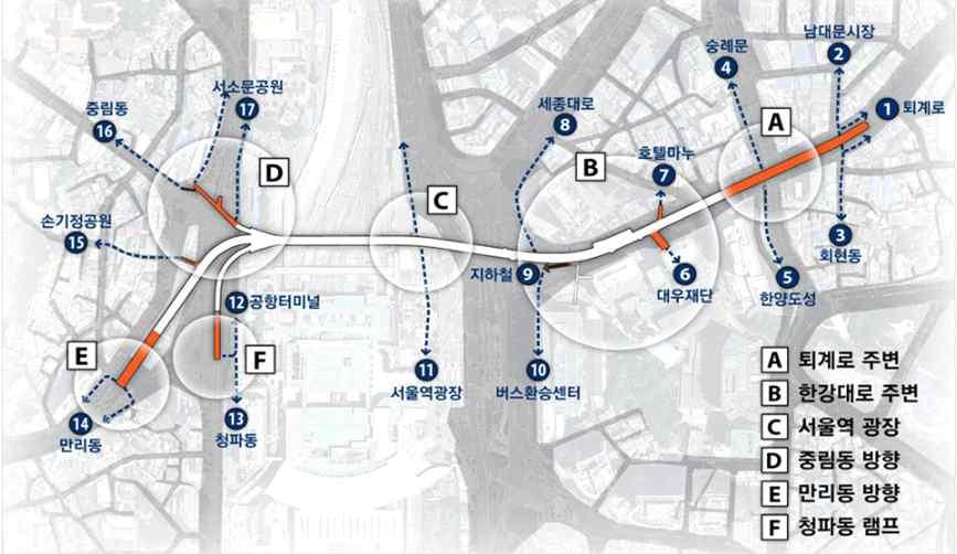 Analysis of Seoul Station Overpass Pedestrianization Project s Influence on Walking Accessibility and Floating Population Movement Patterns in the Surrounding Area