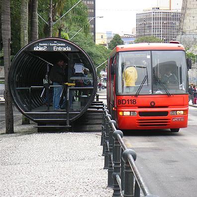 BRT line으로연계 주요결젃점에대중교통홖승시스템도입