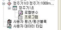 프로그램을더블클릭 초기화프로그램을작성한후 PLC 에다운로드하여실행한결과