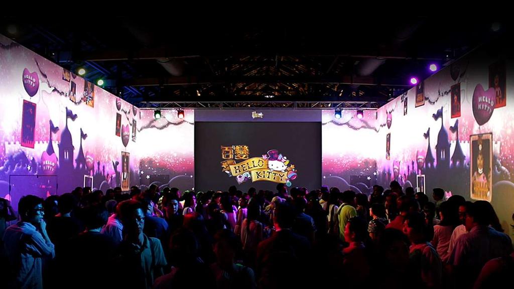 Project_4D Entertainment & Show HELLO KITTY MIND-BLOWING 4D HOLOGRAM SHOW @ HAPPY 40 th