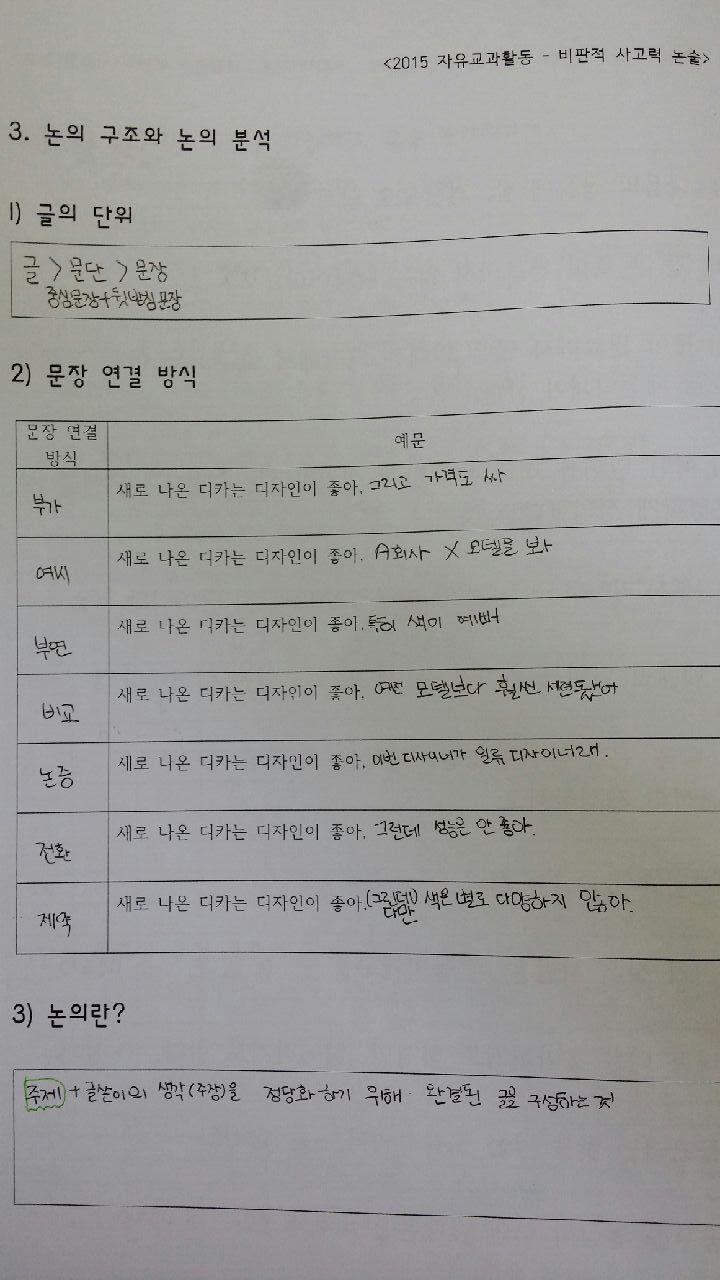 학생들은 2인 1조또는 4인