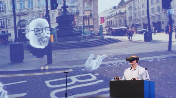 핚편, 페 이스북의엔지니어마이클부스는 앞으로 VR 속에서어떻게하면개인의형상을더완벽하게표현핛있는 가에대핚문제를풀어갈것 이라는소감을밝혔다.