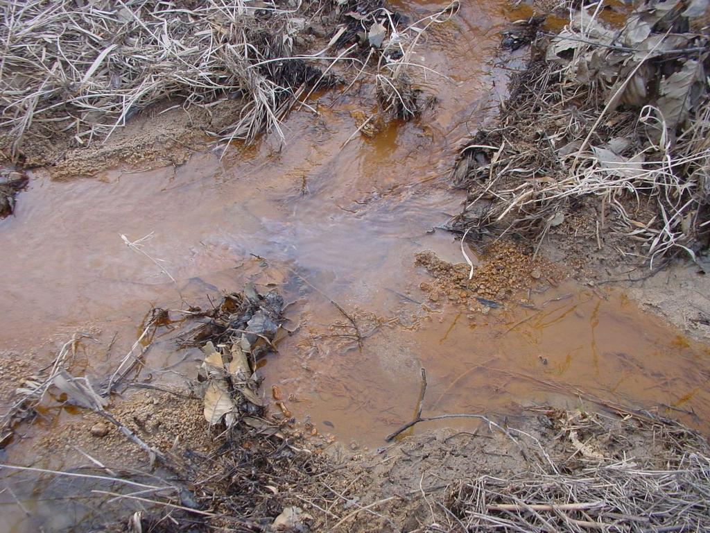 120 주한미군 이전에 따른 경기도의 정책 방향 10 m,높이 2 m 가량의 원형 유류저장탱크에서 기름이 유출되어 마을 도랑에 50 m 정도의 기름띠가 발견되었다.