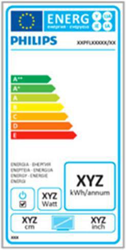 6. 규제정보 EU Energy Label The European Energy Label informs you on the energy efficiency class of this product.