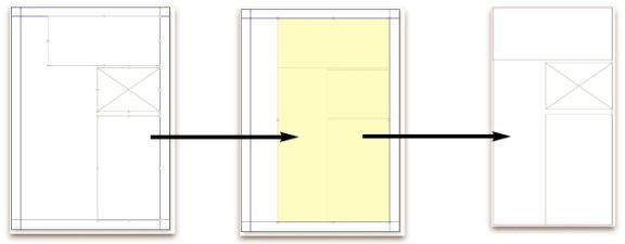 공동작업과단일소스 통해보여지는레이아웃을생각할수있습니다. 다중동기화된 Composition Zones 항목은 단일 composition 레이아웃의내용을표시할수있습니다. 그러나, composition 레이아웃은 한번에한사람에의해서만편집될수있습니다.