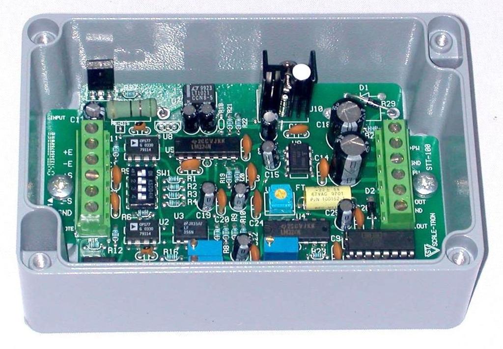 STT-100 SERIES Load Cell Voltage/Current Transmitter ( 주) 스케일트론서울시성동구성수1가2동656-45 TEL