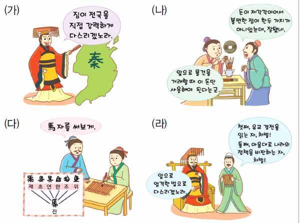 다음그림을보고물음에답하시오. 다음자료를보고, 물음에답하시오. ( 가 ) 제사는먼조상을생각하고근본에보답하는것으로, 효자는그어버이의죽음을참지못하는것인데, 저들은신주를부수고제사를폐지하여죽은자는알바아니라고하니그들이말하는영혼은또무엇에의지하리오. ( 나 ) 사람은곧하늘이라. 그러므로사람은평등 하며차별이없나니, 마음대로사람의귀천을나 눔은하늘을거스르는것이다.