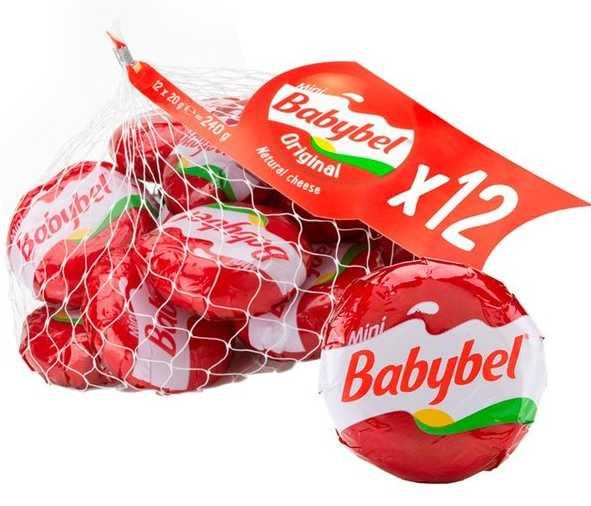 대표제품인 미니베이비벨오리지널 (Mini Babybel Original) 은한망에 12개입으로구성되어있으며, 기타첨가물이나방부제를첨가하지않고 100% 프랑스산우유로만든치즈임