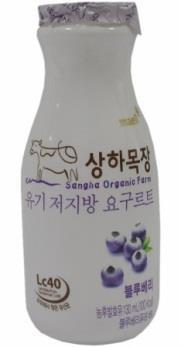 additives, LGG 2011 [Brand] SANGHA ORGANIC YOGURT, LOW FAT( 유기농 ) [Volume] 130mL