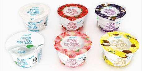 MAEIL BIO FOR BREAKFAST( 매일바이오아침에든든 ) [Category] Stirred yogurt [Volume] 130g [Flavors] Strawberry, Peach [Claims] [Brand] MAEIL BIO(