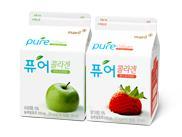 PURE COLLAGEN( 퓨어콜라겐 ) [Volume] 310mL [Flavors]Apple, Strawberry [Claims] Collagen, LGG,