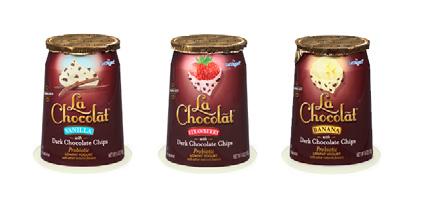 V 신제품정보 / 2. 해외신제품정보 La Chocolat 라요거트를생산하는조안나푸드 (Johanna Foods) 사는저지방요구르트라인인라초콜릿을제품군에추가하였다.
