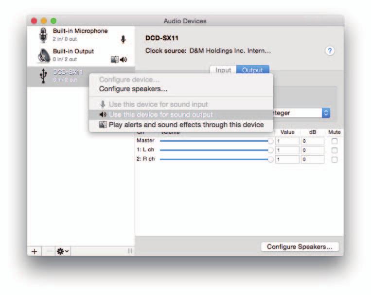 오디오장치설정 (Mac OS X 만해당 ) 1 컴퓨터화면에서커서를 "Go( 이동 )" 로이동시킨다음 "Utilities( 유틸리티 )" 를클릭합니다. 유틸리티목록이표시됩니다.