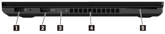 ThinkPad 포인팅장치 4 TrackPoint 포인팅스틱 7 TrackPoint 버튼 8 트랙패드 컴퓨터에는 Lenovo 고유의 ThinkPad 포인팅장치가장착되어있습니다. 자세한내용은 "ThinkPad 포인팅장치개요 " 20 페이지을참고하십시오. 5 전원버튼 전원버튼을눌러컴퓨터를켜거나컴퓨터를절전모드로전환할수있습니다. 컴퓨터를끄려면다음을수행하십시오.