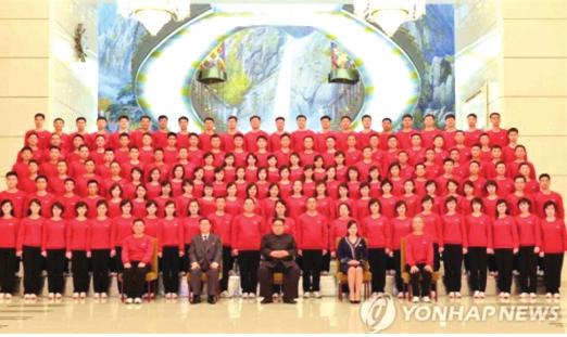 인터뷰를통한북한산업리뷰 그림 7 평창올림픽참여예술단 자료 :