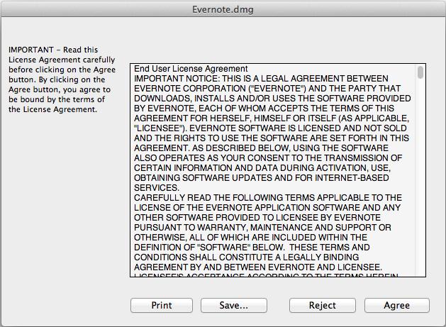 Mac OS 에서의설치 5. [ 제품설치 ] 아이콘을더블클릭합니다. 힌트최신버전의 Mac 용 Evernote 가필요한경우에는 [ 최신버전다운로드 ] 아이콘을클릭해주십시오.