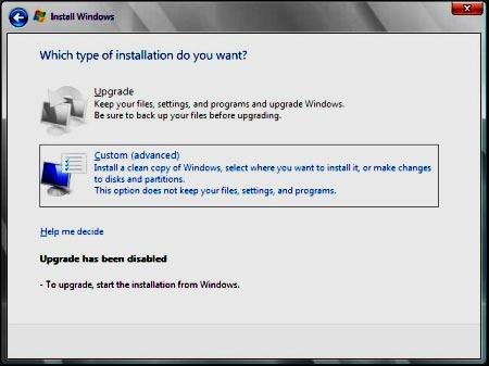 Windows OS 6 InstallationType Custom (advanced). 7 "Where DoYouWantTo InstallWindows". Windows Server 2008 SP2 Load Driver (CD/DVD USB ). (.inf).
