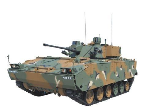 K21 보병전투장갑차 K21 보병전투장갑차는대한민국육군의차기보병전투장갑차이다. 개발은 1990년대초부터연구가진행되었다. 개발과정에서미군 M2 브레들리, 1996년한국군이도입한러시아제 BMP-3 등의영향을많이받았다. 개발은국방과학연구소 (ADD) 와두산DST가주축이되어진행되었다. 2005년 5월 NIFV( 차기보병전투차 ) 란이름으로시제차량이제작공개되었다.