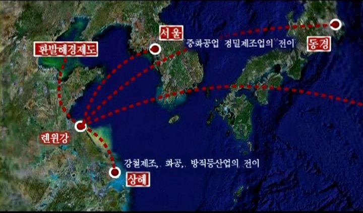 -깐위시내지역 : 렌윈강국익의엔진기능완벽, 환경우월한복합형도시공간으로발전 < 그림 4-7>1 심 3극