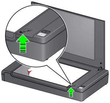 플랫베드나스캐너의시작 / 다시시작버튼또는원하는응용프로그램을사용하여문서를스캔할수있습니다.