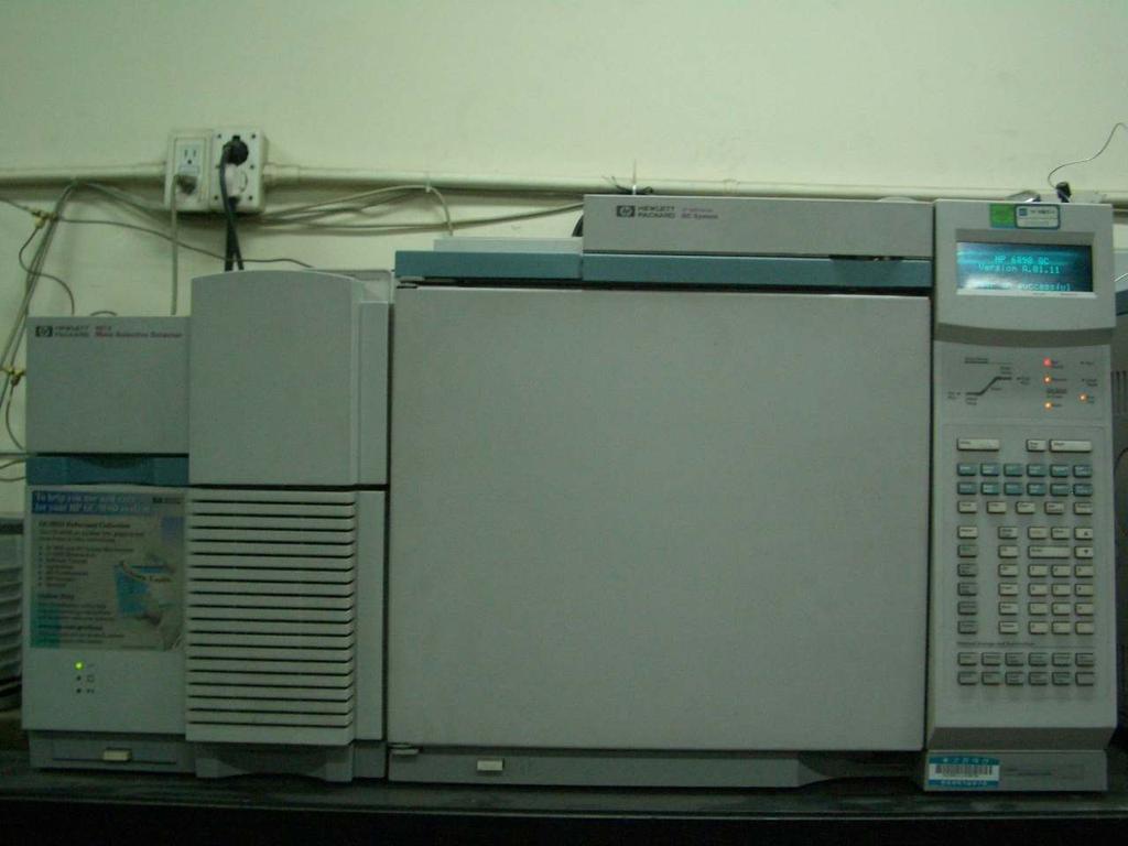 표 3-9 GC/MSD analysis condition Gas chromatograph parameters Instrument HP 6890 Gas Chromatography Column HP5-MS(30m 0.25 mm 0.