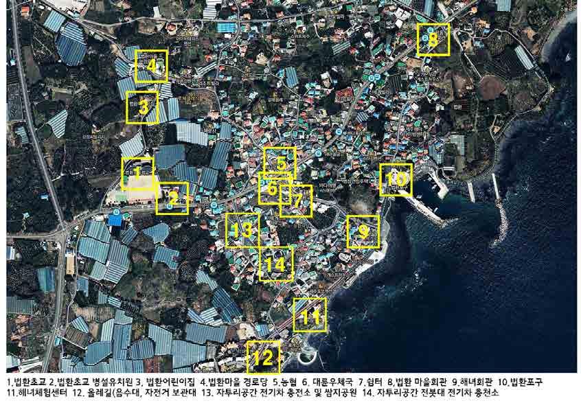 주요내용 : 보행공간및보행시설물정비,