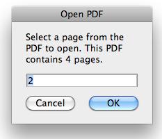 PDF 파일에 없는 페이지 번호를 입력하면 가장 가까운 가능한 페이지 번호를 가져옵니다. 11.