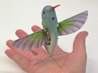 그림 45 Nano Humming Bird 출처 : AeroVironment ibird 미국 UC Berkely