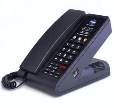 호텔전용객실전화기 (VHP 69) 모델명타입메모리키스피커폰기능키메시지램프색상크기 (mm) VHP69 일반형객실용아날로그전화기최대3개의메모리키 (0~3개조정가능)