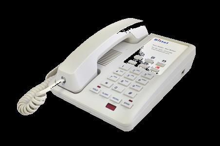 호텔용객실전화기 VHP48 Single Line / Two Line 양방향 Speakerphone 10개의 Service 버튼
